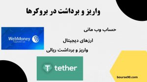 واریز و برداشت در بروکرها