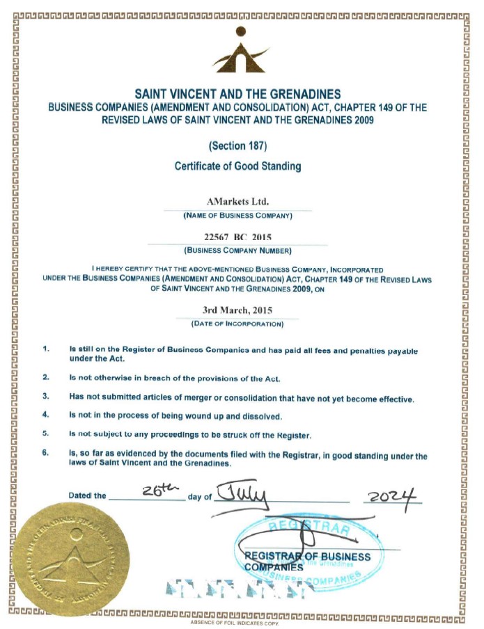 ورود به سایت اصلی Amarkets | بررسی کامل بروکر آمارکتس - 2024 3 رگوله آمارکتس