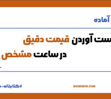 بدست اوردن قیمت در ساعت مشخص