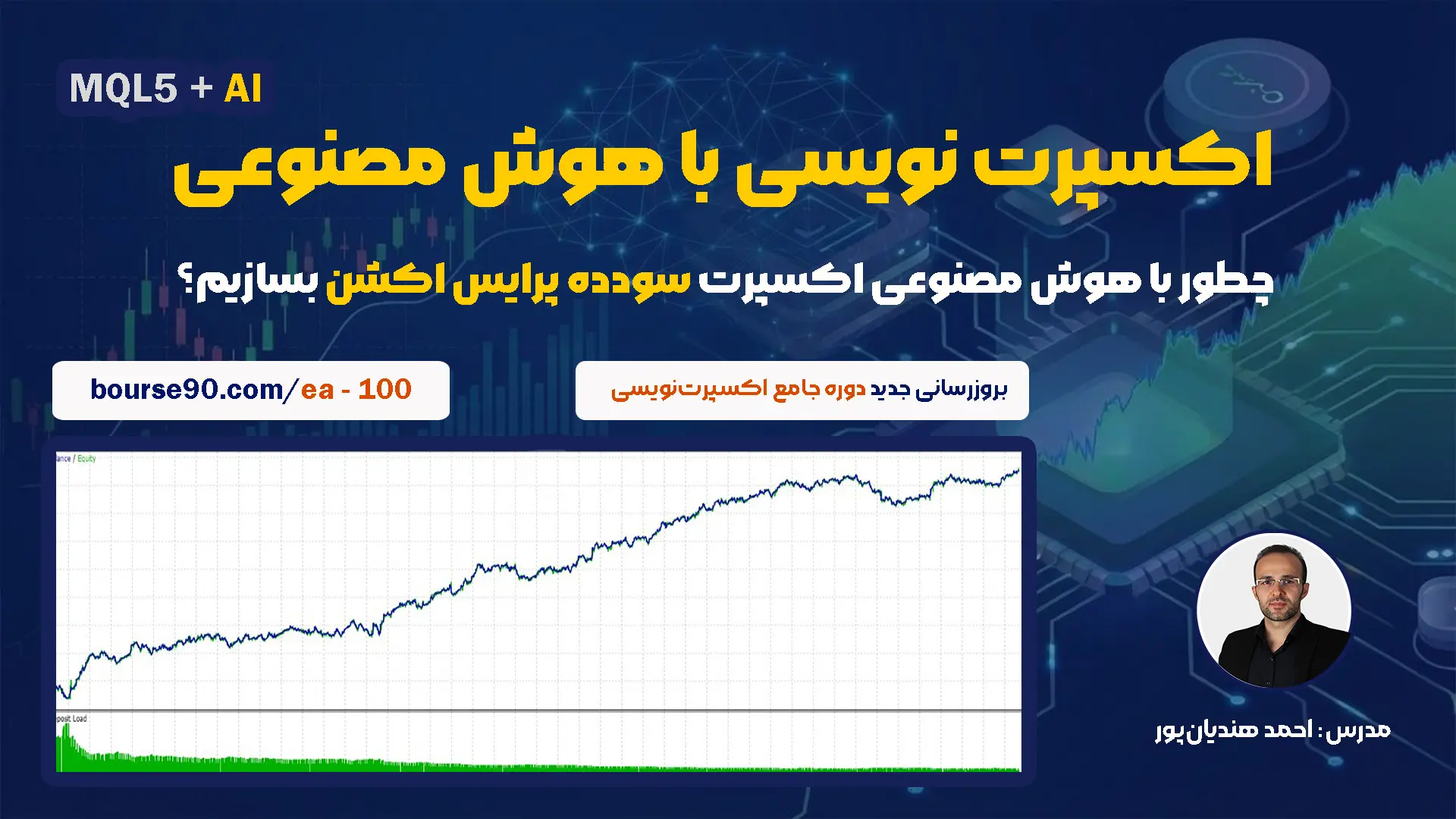 دوره جامع اکسپرت نویسی در متاتریدر 4و5 2 آموزش ساخت اکسپرت با هوش مصنوعی